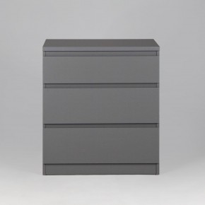 2.03.02.060.4 КАСТОР комод 3 ящика RU серый в Кунгуре - kungur.ok-mebel.com | фото 2
