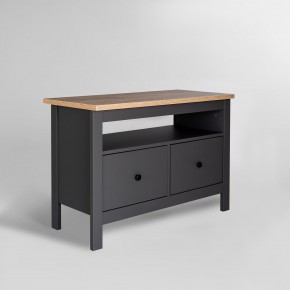 2.08.03.080.15 САГА тумба 2 ящика серая/ясень RU в Кунгуре - kungur.ok-mebel.com | фото