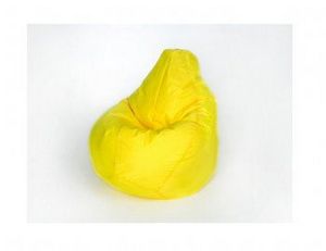 Кресло-мешок Груша большое желтое в Кунгуре - kungur.ok-mebel.com | фото 1
