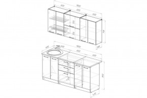 АНТИКА Кухонный гарнитур Макси 2 (1800 мм) в Кунгуре - kungur.ok-mebel.com | фото 2