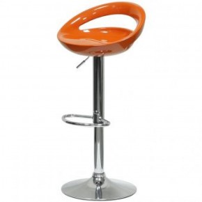 Барный стул Barneo N-6 Disco оранжевый глянец в Кунгуре - kungur.ok-mebel.com | фото