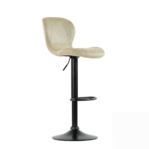 Барный стул Barneo N-86 Time / Black / VPU Beige Vintage PK970-1 в Кунгуре - kungur.ok-mebel.com | фото