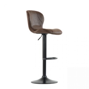 Барный стул Barneo N-86 Time / Black / VPU Brown Vintage коричневый винтаж PK970-18 в Кунгуре - kungur.ok-mebel.com | фото