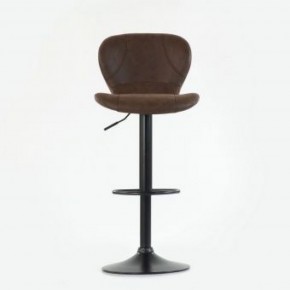 Барный стул Barneo N-86 Time / Black / VPU Brown Vintage коричневый винтаж PK970-18 в Кунгуре - kungur.ok-mebel.com | фото 3