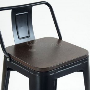 Барный стул N-238 Tolix Wood style Черный в Кунгуре - kungur.ok-mebel.com | фото 3