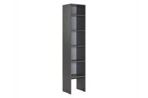 БАСКО Прихожая К4 (графит) в Кунгуре - kungur.ok-mebel.com | фото 6