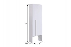 БАСКО Прихожая К8 (графит) в Кунгуре - kungur.ok-mebel.com | фото 3