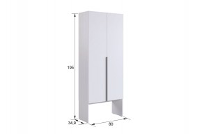 БАСКО Прихожая (модульная) графит/дуб крафт золотой в Кунгуре - kungur.ok-mebel.com | фото 3
