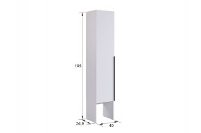 БАСКО Прихожая (модульная) графит/дуб крафт золотой в Кунгуре - kungur.ok-mebel.com | фото 5