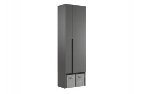 БАСКО Шкаф двухдверный L600 (графит) в Кунгуре - kungur.ok-mebel.com | фото