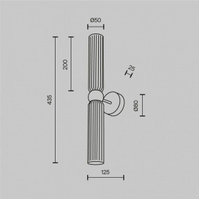 Бра Maytoni Antic MOD302WL-02CG1 в Кунгуре - kungur.ok-mebel.com | фото 3