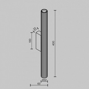 Бра Maytoni Calipso C082WL-12W2.7K-W в Кунгуре - kungur.ok-mebel.com | фото 5