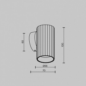 Бра Maytoni Calipso C106WL-01-GU10-B в Кунгуре - kungur.ok-mebel.com | фото 6