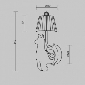 Бра Maytoni Senor Alpaca MOD377WL-L6W3K в Кунгуре - kungur.ok-mebel.com | фото 9