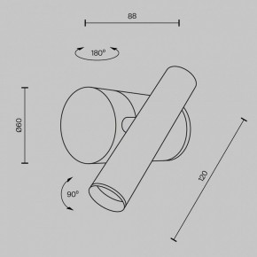 Бра Maytoni Utility MOD433WL-L3BS3K1 в Кунгуре - kungur.ok-mebel.com | фото 5
