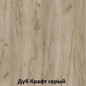 ДАРЬЯ Шкаф (Крафт серый/Крафт белый) гостиная в Кунгуре - kungur.ok-mebel.com | фото 2