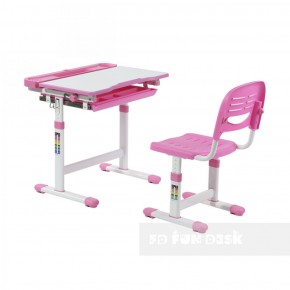 Комплект парта + стул трансформеры Cantare Pink в Кунгуре - kungur.ok-mebel.com | фото 2
