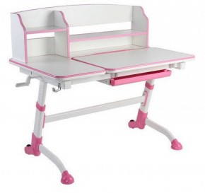 Парта-трансофрмер Amare II Pink с надстройкой в Кунгуре - kungur.ok-mebel.com | фото 3