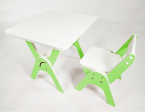 Детский растущий стол-парта и стул Я САМ "Умка" (Зеленый) в Кунгуре - kungur.ok-mebel.com | фото