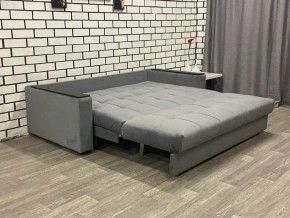 Диван Аккордеон 1280*2000 НПБ подлокотник ПРЯМОЙ накладки МДФ в Кунгуре - kungur.ok-mebel.com | фото 2