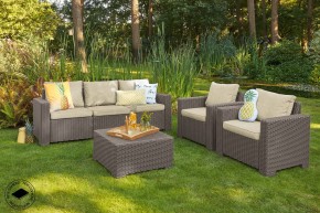 Диван Калифорния 3-х местный (California 2 Sofa), капучино в Кунгуре - kungur.ok-mebel.com | фото 3