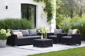 Диван Калифорния 3-х местный (California 3 Sofa), графит в Кунгуре - kungur.ok-mebel.com | фото 3