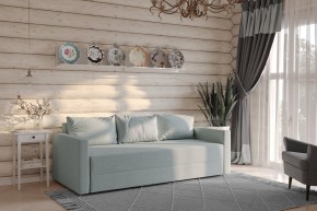Диван-кровать Вало мятно-серый, ткань рогожка в Кунгуре - kungur.ok-mebel.com | фото 2