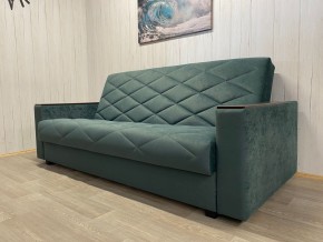 Диван Престиж-15 (НПБ+МДФ) велюр Sensey bottle green в Кунгуре - kungur.ok-mebel.com | фото 3