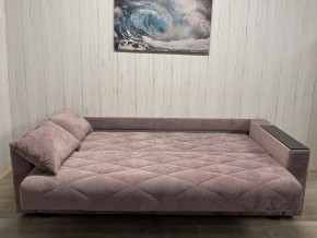 Диван Престиж-15 (НПБ+МДФ) велюр Sensey Elderberry в Кунгуре - kungur.ok-mebel.com | фото 3