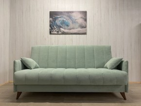 Диван Престиж-3 (НПБ) велюр Sensey mist green в Кунгуре - kungur.ok-mebel.com | фото