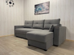 Диван угловой Комфорт-3 (НПБ+МДФ) велюр Galaxy Lite 26 в Кунгуре - kungur.ok-mebel.com | фото 2