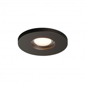 DK2036-BK Встраиваемый светильник влагозащ., IP 44, до 15 Вт, GU10, LED, черный, алюминий в Кунгуре - kungur.ok-mebel.com | фото 3