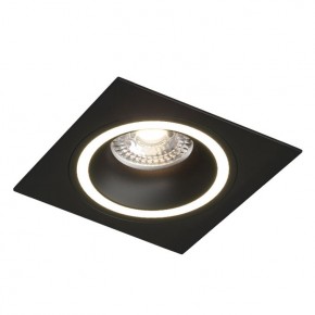 DK2061-BK Встраиваемый светильник IP 20, до 15 Вт, GU10, LED, черный, алюминий в Кунгуре - kungur.ok-mebel.com | фото