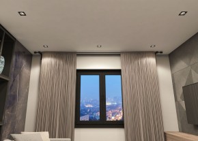 DK2061-BK Встраиваемый светильник IP 20, до 15 Вт, GU10, LED, черный, алюминий в Кунгуре - kungur.ok-mebel.com | фото 3