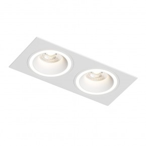 DK2062-WH Встраиваемый светильник, IP 20, до 15 Вт, GU10, LED, белый, алюминий в Кунгуре - kungur.ok-mebel.com | фото