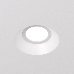 DK2081-WH Встраиваемый точечный светильник для натяжных ПВХ потолков INVIZ, IP 20, до 9 Вт, GU10, LED, белый, ABS-пластик в Кунгуре - kungur.ok-mebel.com | фото