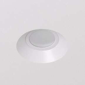 DK2081-WH Встраиваемый точечный светильник для натяжных ПВХ потолков INVIZ, IP 20, до 9 Вт, GU10, LED, белый, ABS-пластик в Кунгуре - kungur.ok-mebel.com | фото 2