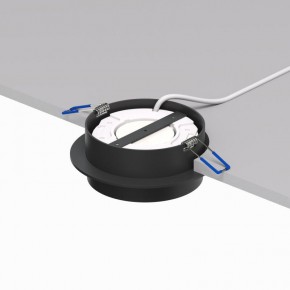 DK2090-BK Встраиваемый светильник FLAT, IP 20, до 15 Вт, GX53, LED, черный, алюминий в Кунгуре - kungur.ok-mebel.com | фото 4