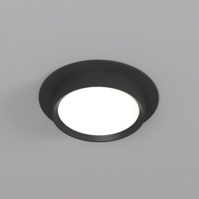 DK2090-BK Встраиваемый светильник FLAT, IP 20, до 15 Вт, GX53, LED, черный, алюминий в Кунгуре - kungur.ok-mebel.com | фото
