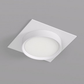 DK2091-WH Встраиваемый светильник FLAT, IP 20, до 15 Вт, GX53, LED, белый, алюминий в Кунгуре - kungur.ok-mebel.com | фото 2