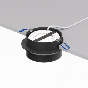 DK2100-BK Встраиваемый светильник NIKO, IP 20, до 15 Вт, GX53, LED, черный, акрил, алюминий в Кунгуре - kungur.ok-mebel.com | фото 4