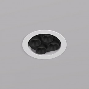 DK2510-WB Встраиваемый светильник SPACE со светодиодом d65 220V 8W 38° 4000К IP20 белый/черный алюминий в Кунгуре - kungur.ok-mebel.com | фото 2