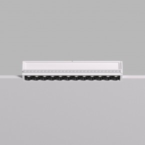 DK2532-WB Встраиваемый светильник SPACE со светодиодом под шпатлевку L240mm 220V 20W 38° 4000К IP20 белый/черный алюминий в Кунгуре - kungur.ok-mebel.com | фото 3