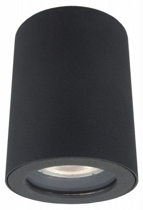 DK3007-BK Накладной светильник влагозащ., IP 44, 15 Вт, GU10, черный, алюминий в Кунгуре - kungur.ok-mebel.com | фото 2