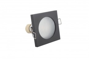 DK3015-BK Встраиваемый светильник влагозащ., IP 44, 50 Вт, GU10, черный, алюминий в Кунгуре - kungur.ok-mebel.com | фото 4