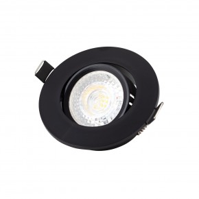 DK3020-BK Встраиваемый светильник, IP 20, 10 Вт, GU5.3, LED, черный, пластик в Кунгуре - kungur.ok-mebel.com | фото 2