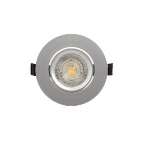 DK3020-CM Встраиваемый светильник, IP 20, 10 Вт, GU5.3, LED, серый, пластик в Кунгуре - kungur.ok-mebel.com | фото