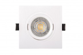 DK3021-WH Встраиваемый светильник, IP 20, 10 Вт, GU5.3, LED, белый, пластик в Кунгуре - kungur.ok-mebel.com | фото 2