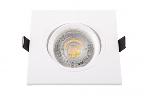 DK3021-WH Встраиваемый светильник, IP 20, 10 Вт, GU5.3, LED, белый, пластик в Кунгуре - kungur.ok-mebel.com | фото 3