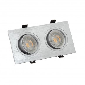 DK3022-CM Встраиваемый светильник, IP 20, 10 Вт, GU5.3, LED, серый, пластик в Кунгуре - kungur.ok-mebel.com | фото 2
